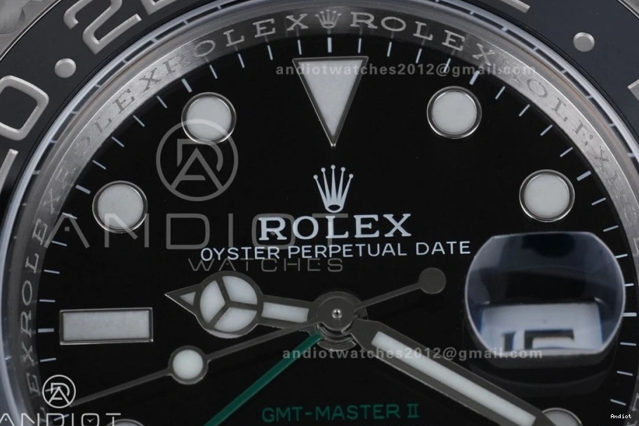 SH3285 Black Best Edition V2 ARF Gray Bracelet Oyster New Ceramic Wayne II on GMT-Master Bruce 904L 1:1 126710 GRNR 0130